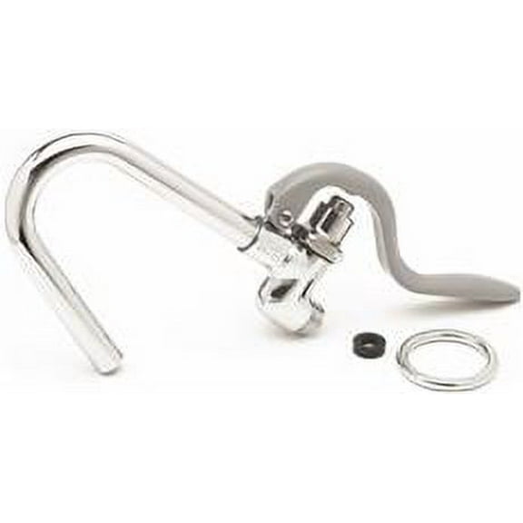 T&S Brass Hook Nozzle And Self Closing Valve