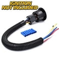 thumbnail image 6 of HD Switch Ignition Key Switch Wire Harness Repair Kit for Cub Cadet Craftsman Troy-Bilt MTD 925-04227 925-04227A 925-04227B 725-04227 725-04227A 725-04227B 925-1741 Mower Tractor Lawnmower, 6 of 7