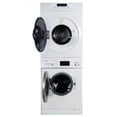 thumbnail image 2 of Equator Stackable set of 1.6 cu.ft Compact Super Washer & 3.5 cu.ft Compact Standard Sensor Dryer, 2 of 2
