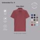 thumbnail image 5 of Playera Polo Para Hombre De Algodón Pima y Tela Spandex Unbranded Co  Polo Shirt Indigo 2XL, 5 of 6
