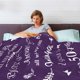 thumbnail image 2 of LHSHID 50th Birthday Gifts for Women Gifts for 50 Year Old Woman 50 Year Old Gifts for Women Men 50th Birthday Gifts Ideas Gifts for 50th Birthday for Women 50th Birthday Decor Blanket 40"x50", 2 of 7