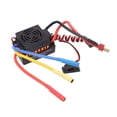 thumbnail image 2 of ESC sin escobillas RC de 60 A, resistente a la corriente, resistente al agua y al polvo, ESC sin escobillas para coches RC 1/10, 1/12 y 1/16, 2 of 15