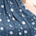 thumbnail image 3 of Blue Sun Moon Cloud Planet Eye Star Pattern Blanket,Comfortable Soft Lamb Wool Throw Blanket,All Season,Warm Lightweight Blankets for Sofa Bed Couch Living Room Chair,50"x60", 3 of 4