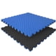 thumbnail image 1 of Piso Tatami 9m² 9pz Artes Marciales Gym Foamy 100x100x2cm Azul/Negro, 1 of 5