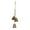 Style C, variant on Anvazise Iron Bell Chime with 3 Large Vintage Cow Bells on Rope Rustic Large Wall Hanging Decor Home Supplies Style A One Size