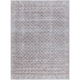 thumbnail image 2 of Mark&Day Washable Rugs, 7x9 Roneisha Traditional Eggplant Area Rug, Purple Grey Blue Carpet for Living Room, Bedroom or Kitchen (6'7" x 9', Machine Washable), 2 of 8