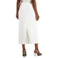 thumbnail image 3 of Women's Stretch Crepe Column Midi Skirt Color: Vanilla Ice Size: 6, 3 of 3