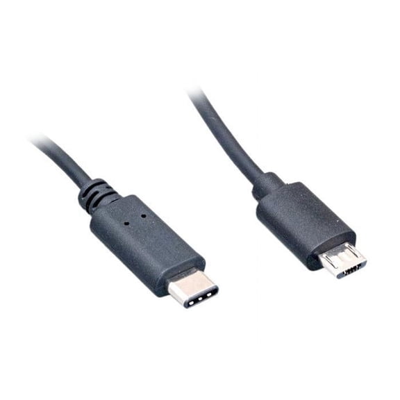 Nippon Labs 6 ft. USB 2.0 Type C Male to Micro B Male Cable, 480M, 3A , Black Color, 30C-10UC-2CM1-2