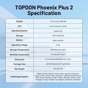 Topdon فينيكس زائد 2 الماسح الضوئي، 10.1 أداة المسح ثنائية الاتجاه، ترميز Ecu، 41 + الخدمة، نظام كامل Oem، تحديث مجاني 2 Y