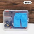 thumbnail image 3 of Kids Mini Alloy Finger Scooter Set w/ Pants Wheel Interactive Toys (Black), 3 of 9