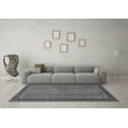 thumbnail image 3 of Ahgly Company Indoor Rectangle Abstract Gray Modern Area Rugs, 2' x 4', 3 of 4