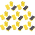 thumbnail image 4 of 24 Pcs Gommes Effaçables à Sec Gommes pour Tableau Blanc Gommes en Feutre EVA Gommes en Tissu Gommes pour Tableau Blanc en Forme d'Os, 4 of 8