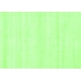 thumbnail image 1 of Ahgly Company Indoor Rectangle Solid Green Modern Area Rugs, 2' x 5', 1 of 4
