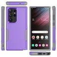 thumbnail image 3 of For Samsung Galaxy S23 Ultra Phone Case, Ebizware Dual Layer Shockproof Case [Military Grade Drop Tested] Heavy Duty Full Body Protective Cover for Galaxy S23 Ultra -Purple, 3 of 8
