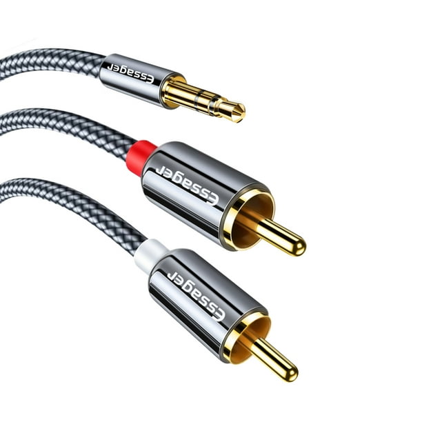 Câble Audio Auxiliaire 3.5mm 2m Câble Jack Stéréo Cadorabo à Prix