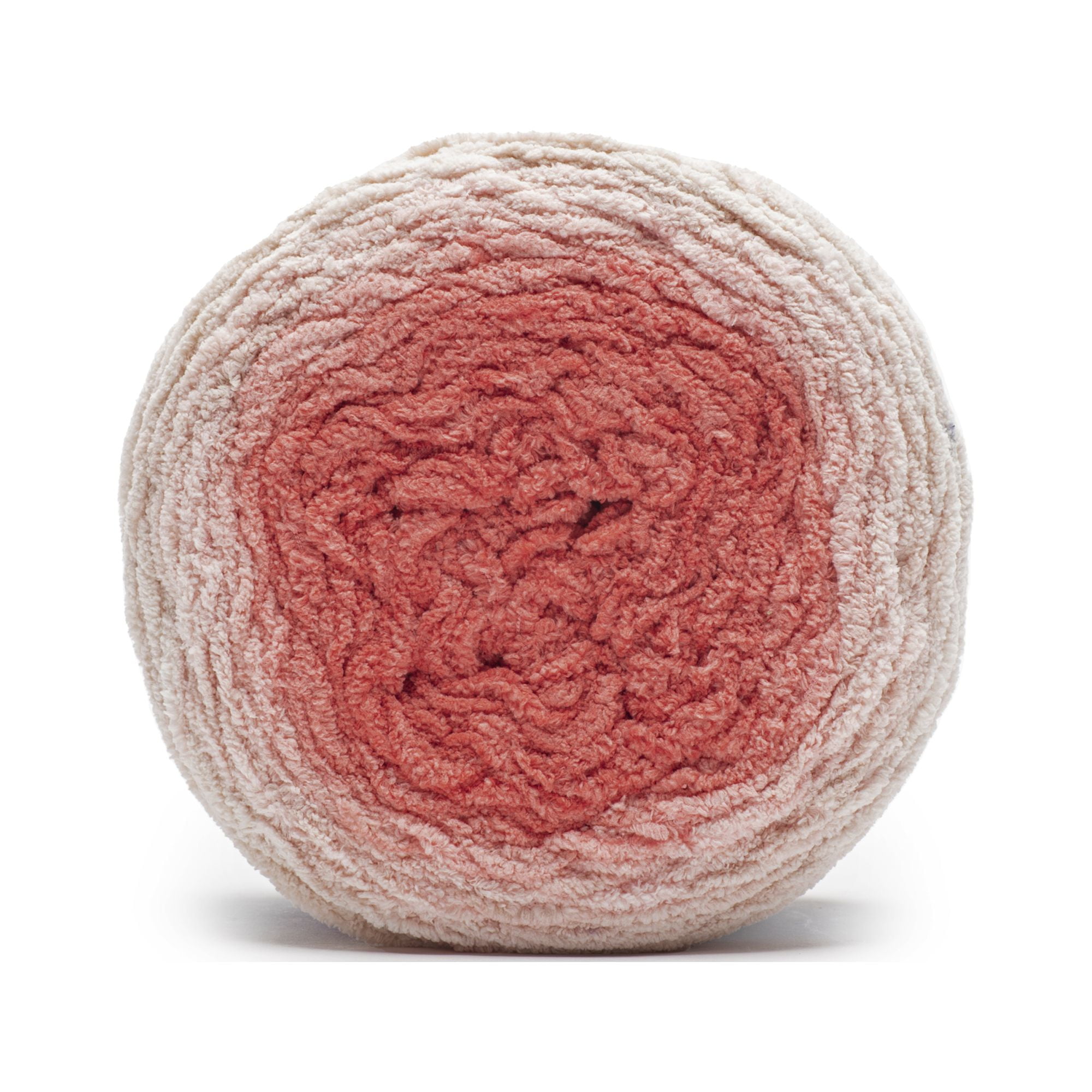 Bernat® Blanket™ Perfect Phasing™ #6 Super Bulky Polyester Yarn, Crimson 10.5oz/300g, 220 Yards (4 Pack)