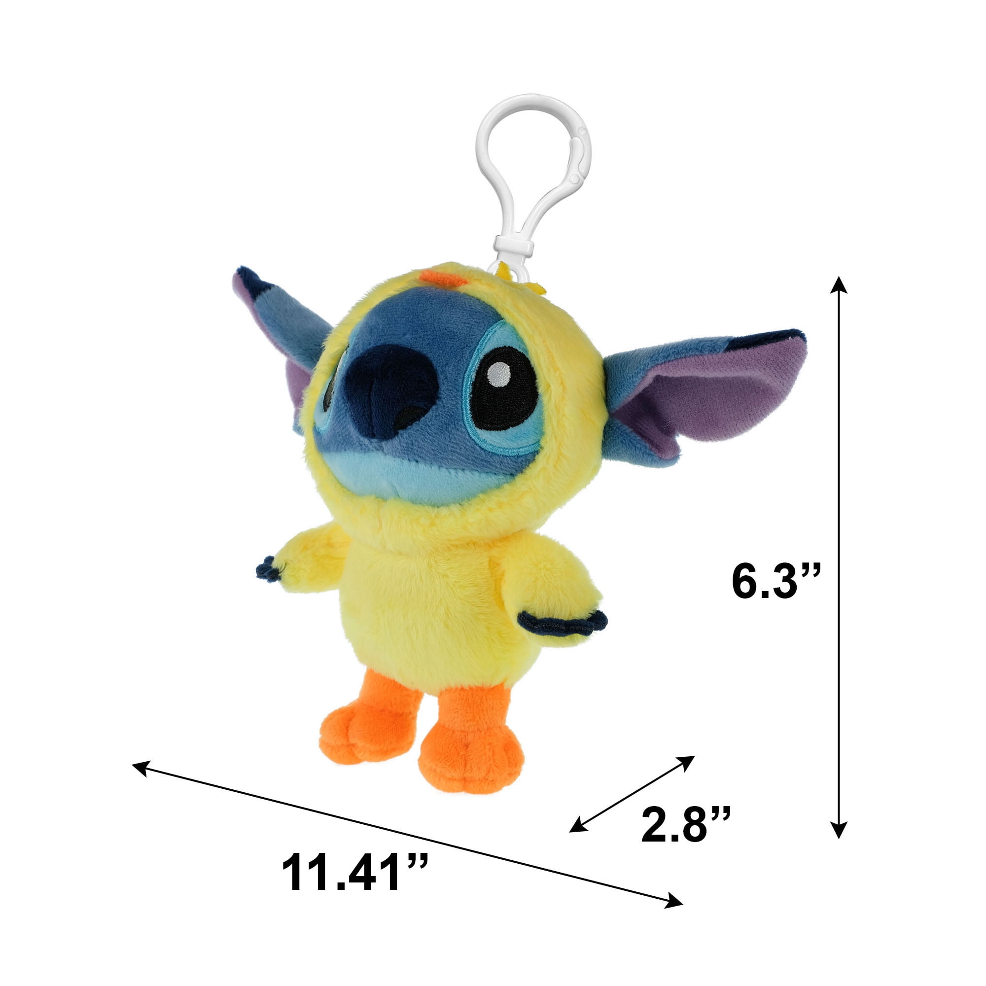 Pince à peluche Stitch de 15 cm pour Pâques