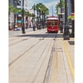 thumbnail image 2 of Soffia, Myan 26x32 Gold Ornate Wood Framed with Double Matting Museum Art Print Titled - Streetcar, 2 of 4