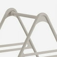 thumbnail image 3 of Perchero de almacenamiento de polipropileno triangular con diseño redondeado, organizador multifuncional, color gris, 3 of 5