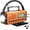 Yellow, variant on 10000mAh/37000mWh Radio-Weather Radio Portable AM FM Auto Scan with Solar Panel/Hand Crank/AC Input Rechargeable with Flashlight Reading Lamp SOS Siren for Indoor/Outdoor
