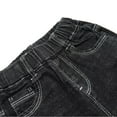 thumbnail image 4 of KIDSCOOL SPACE Baby Boy Elastic Waist Ripped Denim Washed Pants,Black,12-18 Months, 4 of 6