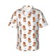 thumbnail image 1 of Fotbe Cute Little Pirate Red Panda Camisa Hawaiana para Hombre Unisex – Camisa Casual de Verano con Botones de Manga Corta de Algodón y Lino,XX-Large, 1 of 7