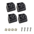thumbnail image 1 of Sonducket Paquete de 4 pastillas de freno de patín de ruedas de plástico, piezas de tope de bloque de freno de repuesto profesional, accesorios con patinar Sonducket OD026350-00, 1 of 6