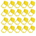 thumbnail image 1 of Chicken Drinking Cup Set, Easy Installation Chicken Waterer Cup Kit 20Pcs Bright Color Rust Proof  For Rabbits For Farm Yellow,Red, 1 of 8