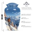 thumbnail image 2 of SUBSH Winter Wanderlust The Hiker's Majestic View - Human Remains Urns - Human Urns - an Urn for Ashes - Urn for Dads Ashes - Adult Urns for Human Ashes Women (10 inch), 2 of 2