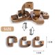 thumbnail image 5 of Juegos de rompecabezas Brain Teaser GVKES Fun Metal 3D Toys para mayores de 12 años, 5 of 5