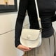 thumbnail image 5 of Bolso bandolera pequeño y elegante de piel sintética para mujer, de color liso, moderno y elegante., 5 of 6