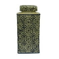 thumbnail image 1 of Benzara ETD-EN30850 Amazing Ceramic Vase, Green, 1 of 1