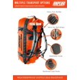 thumbnail image 4 of UNPLUG Ultimate Adventure Bag -1680D Heavy Duty Waterproof Travel Duffel Bags for Camping, Motorcycle Dry Bag, Waterproof Bags for Boating, Waterproof Duffle Backpack,Tactical Duffle Bag, 4 of 5