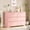 Pink, variant on Garvee Modern 6-Drawer Dresse, Wood Chest for Bedroom, Living Room, Entryway Storage, White