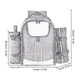 thumbnail image 4 of Yuarrent de Picnic para 4 personas con compartimento refrigerador aislado, bolsa de aislamiento portátil para exteriores, bolsa de gran Kits de desorden para acampar, 4 of 6
