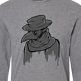 thumbnail image 4 of Inktastic Plague Doctor Spooky Gothic Graphic Long Sleeve T-Shirt, 4 of 5