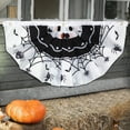 thumbnail image 6 of LmnLft Halloween Pleated Bunting Flags Outdoor, Half Fan Banner with 3 Grommets for Porch and Garden Display, 6 of 6