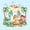 Orange Red Blue, variant on Metsweet Watercolor Dinosaur Twin Sheets 3pcs, Cartoon Jungle Animal Bedding, Orange Green,1 Fitted Sheet, 1 Flat Sheet and 1 Pillowcase