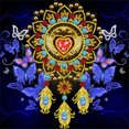 thumbnail image 1 of Diamond Painting 5D DIY Kit de taladro con forma especial parcial Dreamcatcher (GSYX86) FLhrweasw Nuevo, 1 of 9