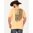 thumbnail image 4 of Howitzer Men's Must One Flag Short Sleeve Graphic T-Shirt Mustard Small  US, 4 of 4