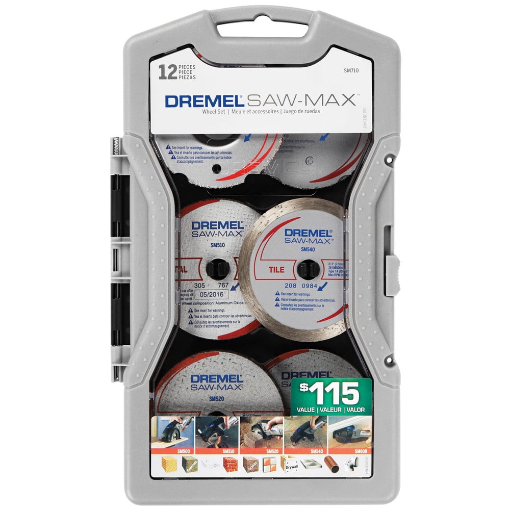 Dremel SM710 Saw-Max 12-Piece Blade Set 