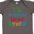 thumbnail image 4 of Inktastic Mommom Loves Me Childs Boys or Girls Baby Bodysuit, 4 of 5