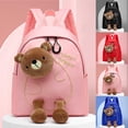 thumbnail image 2 of Kcolen Cute School Backpack, Preppy Y2K Lightweight Travel Daypack Bookbag, Cute Back To School Backpack With Multi-Pockets for First Day of School,Pink, 2 of 8