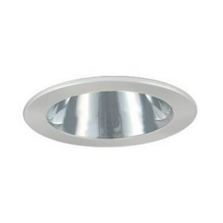 

Jesco Lighting TM202CHST Open Reflector Trim- Chrome Reflector- Satin Chrome Trim