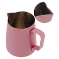 thumbnail image 4 of Frothing Pitcher, 304 Stainless Steel Multipurpose Milk Frothing Pitcher Beautiful  For Cafe Pink, 4 of 8