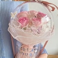 thumbnail image 5 of 157.48Inch/4M Ruffle Yarn Floral Wrapping Paper Pink Cloth Bouquet Packaging Paper Wrinkled Wavy Net Yarn Floral Supplies, 5 of 7