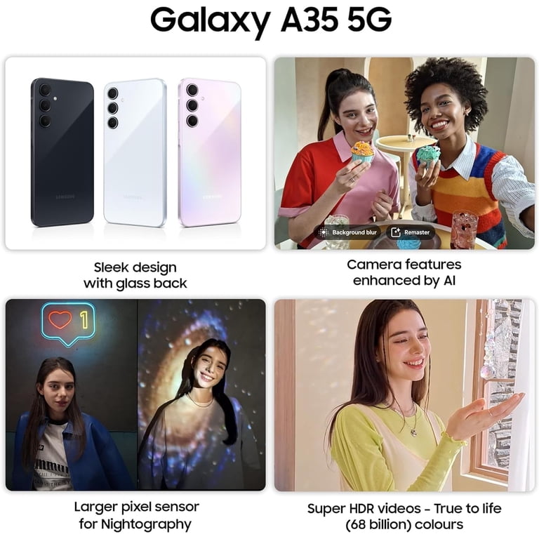 Samsung Galaxy A35 (256GB + 8GB) | 6.6