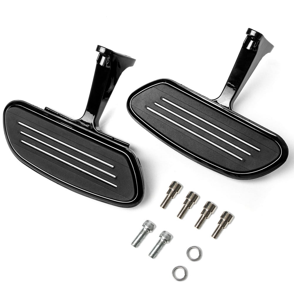 Black Rear Passenger Floorboards StreamlinerStyle FlipUp
