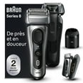 thumbnail image 2 of Braun Series 8 Electric Shaver for Men, with 4+1 Shaving Elements & Precision Long Hair Trimmer, 5in1 SmartCare Center, Close & Gentle Even on Dense Beards, PowerCase for Mobile Charging, Wet & Dry El, 2 of 13