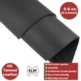 thumbnail image 4 of ELW Black Tooling Leather Straps 1/2" to 4" Wide, 68-72 Inches Long 5/6 oz., 4 of 8